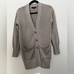 Banana republic metallic cardigan size S